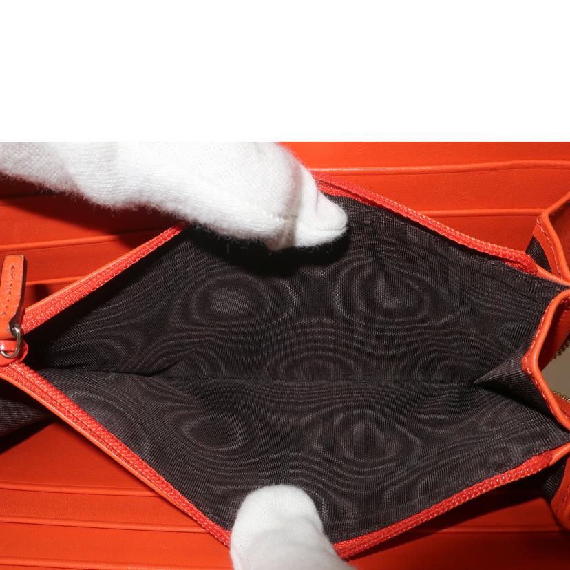 ＧＵＣＣＩ グッチ/ラウンドファスナー　長財布　オレンジ　橙　ビタミンカラー/449391//Bランク/65