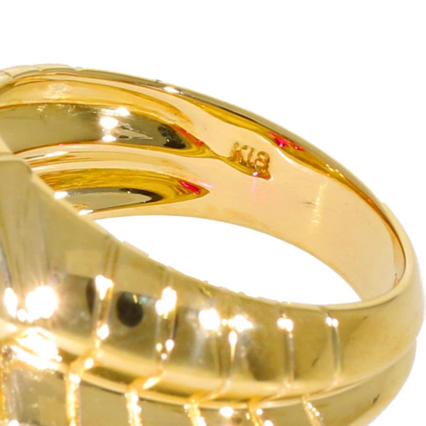 /　Ｋ１８ルビーダイヤリング０．８０／Ｄ０．０４ｃｔ//ABランク/75