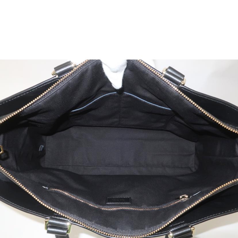 Ｐａｕｌ　Ｓｍｉｔｈ ポールスミス/レザートートバッグ　ハンドバッグ　Ａ４収納可　通勤　通学　ブラック　マルチカラー//ABランク/65