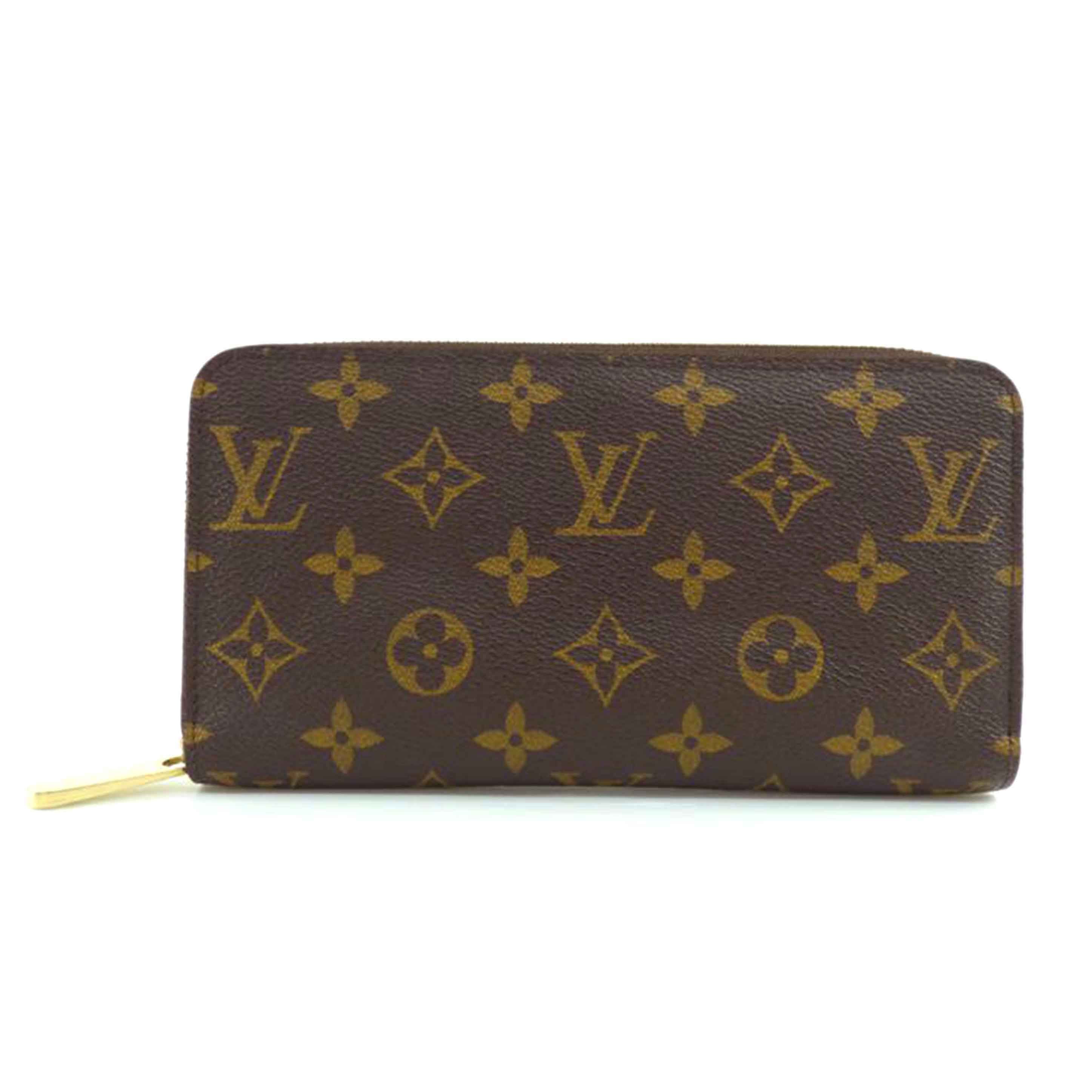 ＬＯＵＩＳ　ＶＵＩＴＴＯＮ ルイ・ヴィトン/旧型／ジッピーウォレット／モノグラム／カード８枚/M60017//MI2173/ABランク/64