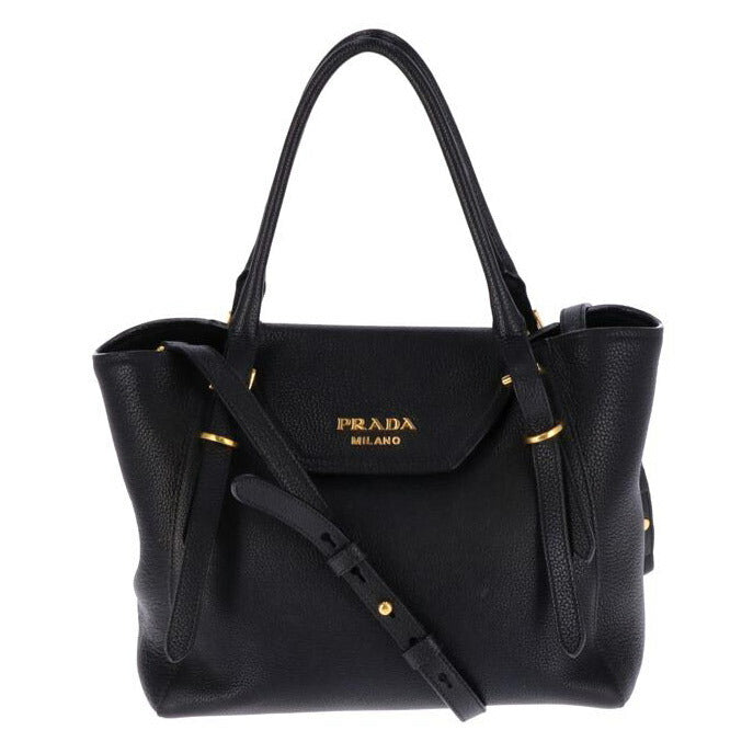ＰＲＡＤＡ プラダ/レザー２ＷＡＹハンド／ブラック/1BA270//Bランク/75