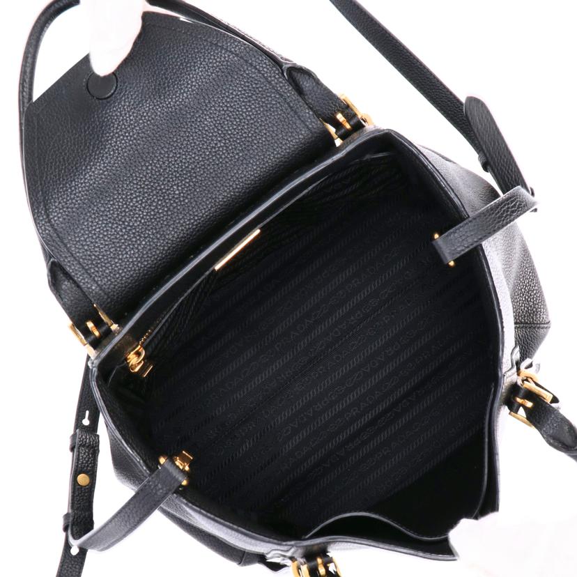 ＰＲＡＤＡ プラダ/レザー２ＷＡＹハンド／ブラック/1BA270//Bランク/75