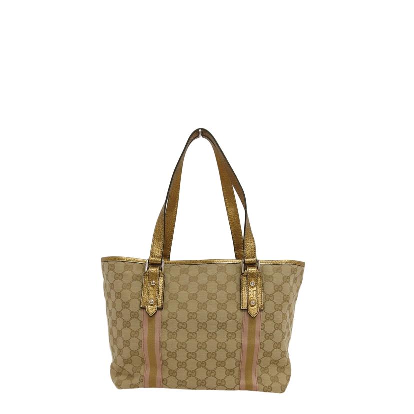 ＧＵＣＣＩ グッチ/シェリーライン／ＧＧキャンバストートバッグ/137396//467891/ABランク/04