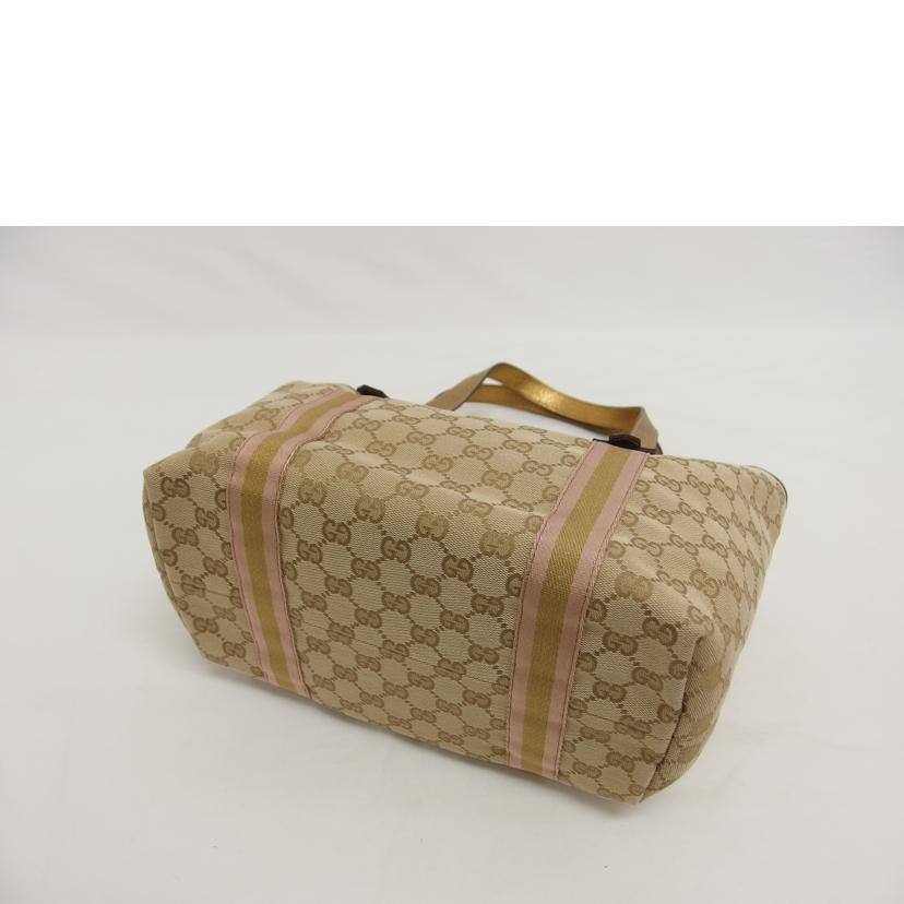 ＧＵＣＣＩ グッチ/シェリーライン／ＧＧキャンバストートバッグ/137396//467891/ABランク/04