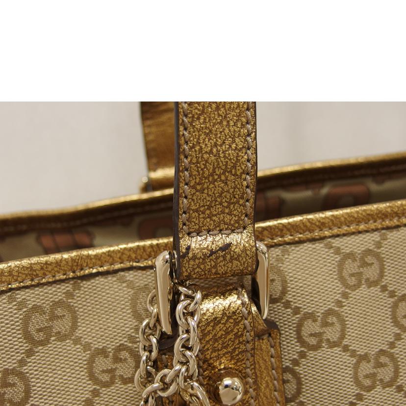 ＧＵＣＣＩ グッチ/シェリーライン／ＧＧキャンバストートバッグ/137396//467891/ABランク/04