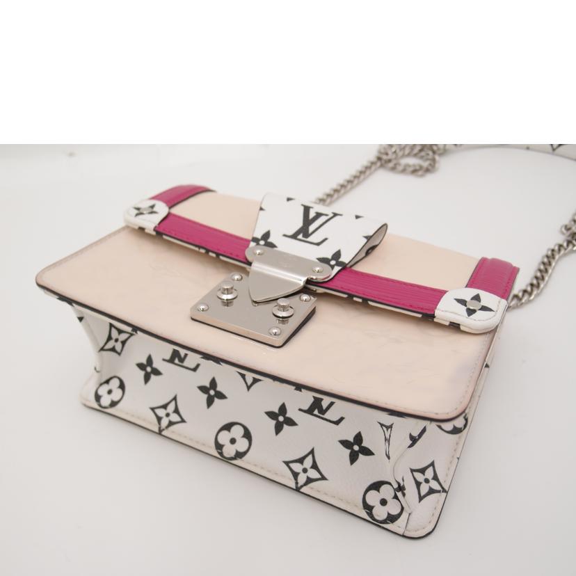 ＬＯＵＩＳ　ＶＵＩＴＴＯＮ ルイヴィトン　チェーンショルダー　ポシェット　斜め掛け　レディース/ワインウッドＰＭ／モノグラムヴェルニ・エピ／クレーム/M90442//NZ0189/Aランク/69