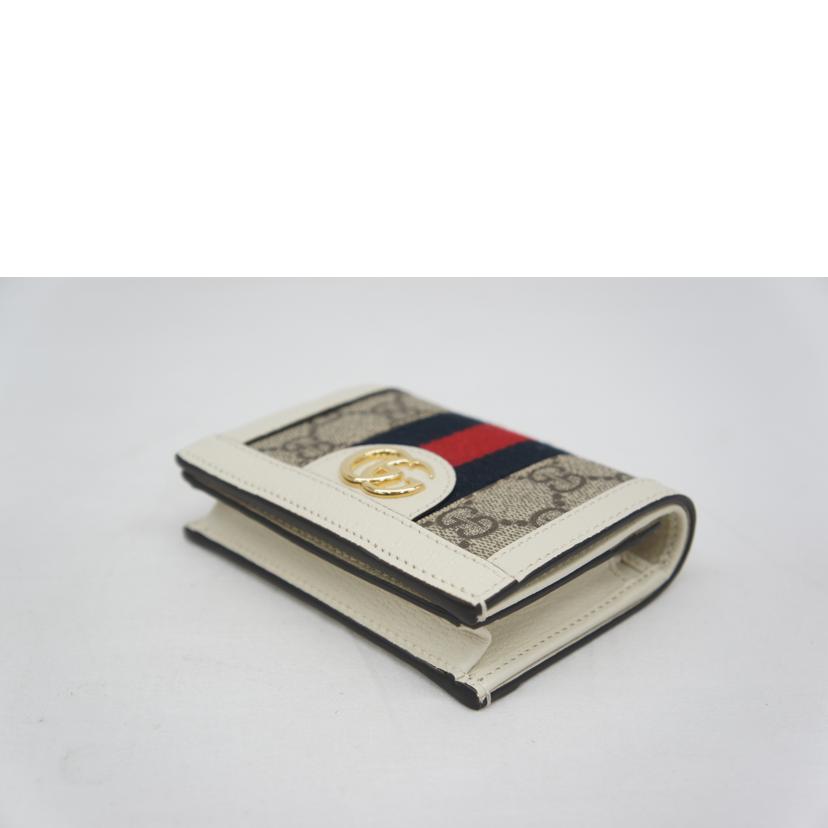 ＧＵＣＣＩ グッチ/ＧＧスプリームコンパクトウォレット/523155//0959/Aランク/05