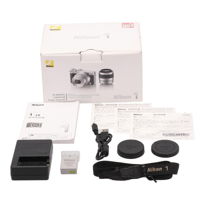 Ｎｉｋｏｎ ニコン/ミラーレス一眼ダブルズームキット/Nikon 1 J5 ﾀﾞﾌﾞﾙｽﾞｰﾑｷｯﾄ//23029294/Bランク/05