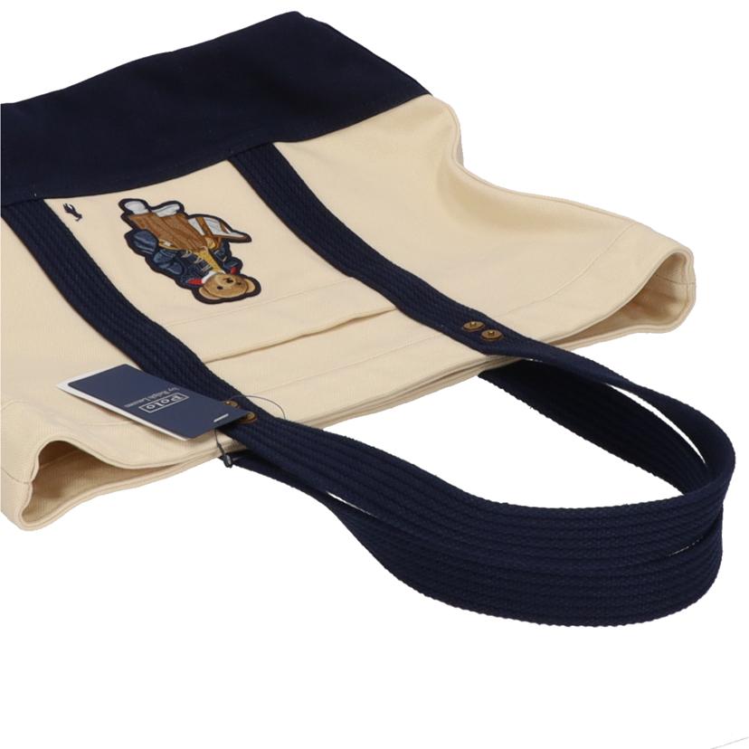 ＲＡＬＰＨ　ＬＡＵＲＥＮ ラルフローレン/キャンバス　ミディアム　ＰＯＬＯベア　トート/WAPOBAG0G620350//Aランク/75