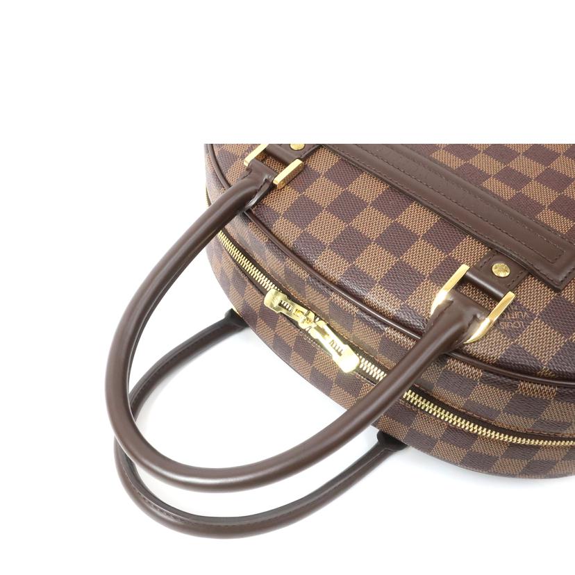 ＬＯＵＩＳ　ＶＵＩＴＴＯＮ ルイヴィトン ルイ・ヴィトン ビトン ダミエ・エベヌ 市松模様 ブラウン 茶 トラベルバッグ ショルダーバッグ ハンドバッグ トートバッグ ブラウン メンズ レディース 定番 人気 ＬＶ 斜め掛け 肩がけ/ノリータ／ダミエ／エベヌ　ハンドバッグ/N41455//SP0***/Aランク/65