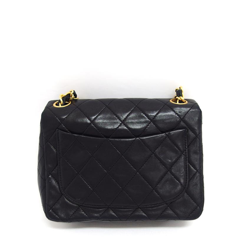 ＣＨＡＮＥＬ シャネル ラムスキン ココマーク/ミニマトラッセ／シングルチェーンショルダーバッグ／ブラック//146****/ABランク/04