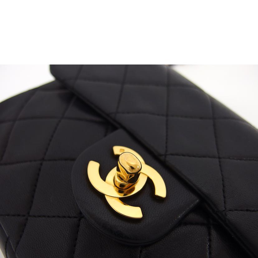 ＣＨＡＮＥＬ シャネル ラムスキン ココマーク/ミニマトラッセ／シングルチェーンショルダーバッグ／ブラック//146****/ABランク/04