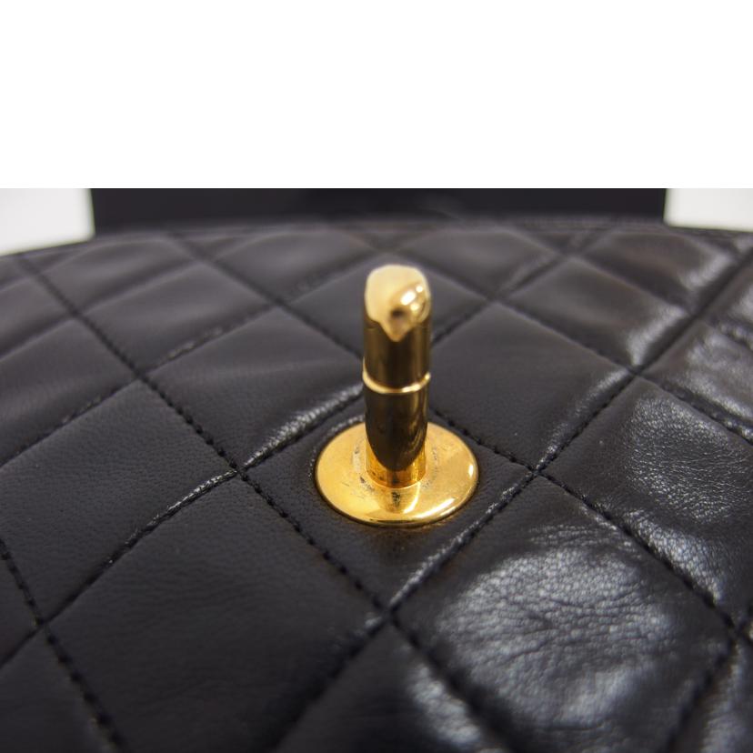 ＣＨＡＮＥＬ シャネル ラムスキン ココマーク/ミニマトラッセ／シングルチェーンショルダーバッグ／ブラック//146****/ABランク/04