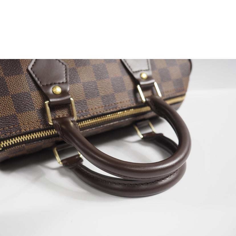 ＬＯＵＩＳ　ＶＵＩＴＴＯＮ ルイヴィトン ルイ・ヴィトン ビトン ダミエ・エベヌ 市松模様 ブラウン 茶 ボストン ショルダーバッグ ハンドバッグ トートバッグ ブラウン メンズ レディース 定番 人気 ＬＶ 斜め掛け 肩がけ/旧型スピーディ２５／ダミエ／エベヌ/N41532//Sp1***/Aランク/79