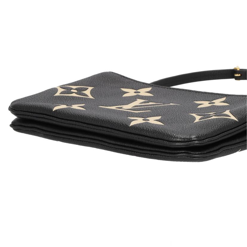 ＬＯＵＩＳＶＵＩＴＴＯＮ ルイヴィトン/　ポシェット・ドゥーブルジップ／バイカラーモノグラム　アンプラント/M80787//RFI*/Aランク/75