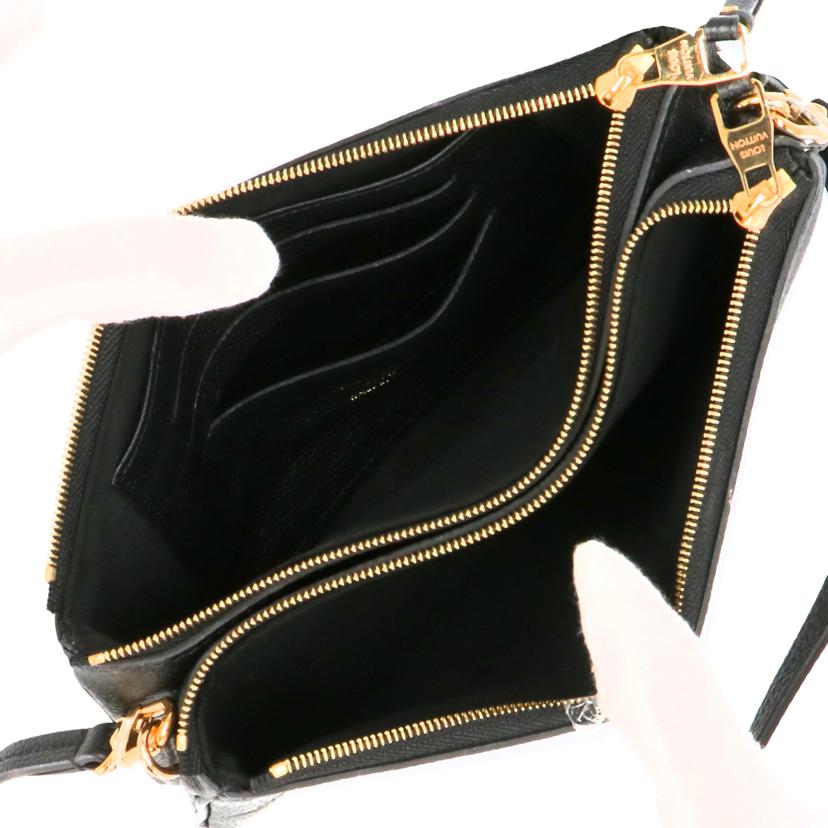 ＬＯＵＩＳＶＵＩＴＴＯＮ ルイヴィトン/　ポシェット・ドゥーブルジップ／バイカラーモノグラム　アンプラント/M80787//RFI*/Aランク/75