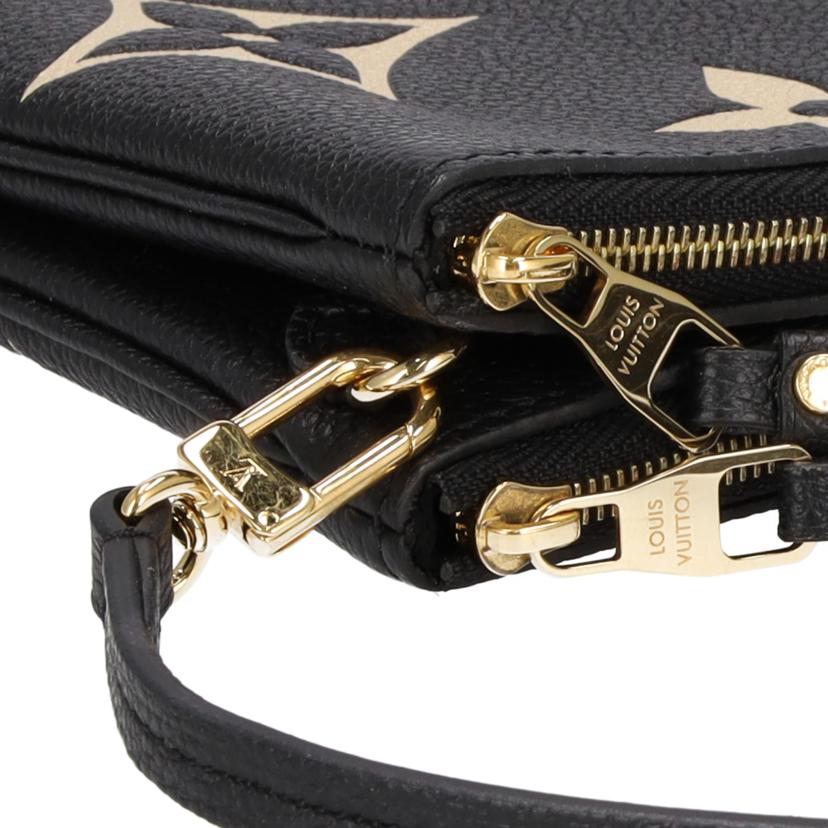 ＬＯＵＩＳＶＵＩＴＴＯＮ ルイヴィトン/　ポシェット・ドゥーブルジップ／バイカラーモノグラム　アンプラント/M80787//RFI*/Aランク/75