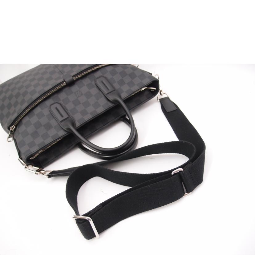ＬＯＵＩＳ　ＶＵＩＴＴＯＮ ルイヴィトン　黒　市松模様　ビジネスバック　トート　２ＷＡＹ　Ａ４対応　メンズ　レディース/７ＤＷ／ダミエグラフィット/N41564//FO0147/Aランク/69