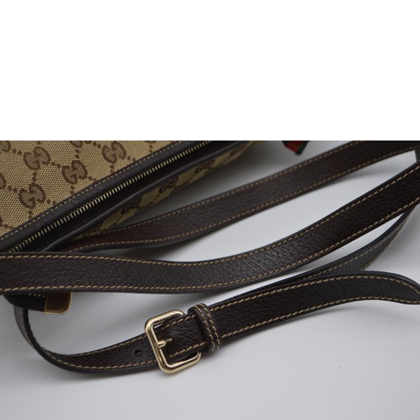 ＧＵＣＣＩ グッチ/ＧＧキャンバスシェリーラインレザーショルダー/204939//497***/ABランク/89