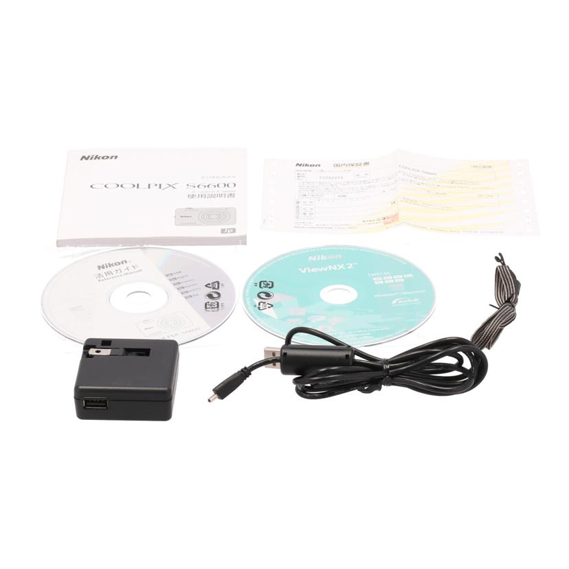 Ｎｉｋｏｎ ニコン/デジタルカメラ/COOLPIX S6600//21012251/Bランク/62