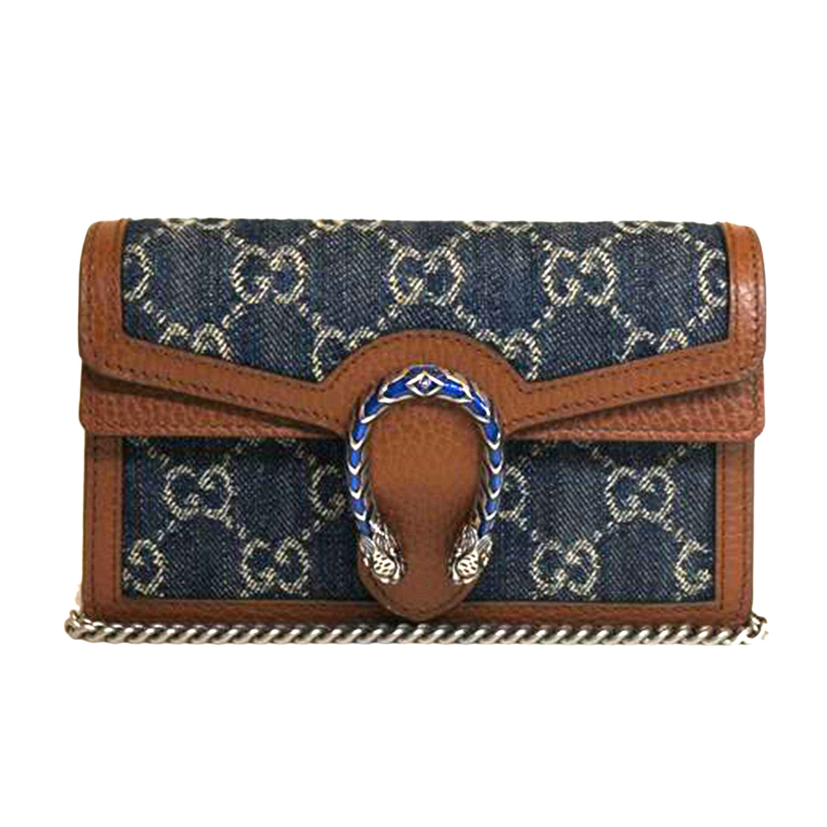 ＧＵＣＣＩ グッチ/ディオニュソスＧＧデニムチェーンショルダー/476432//041*/SAランク/92