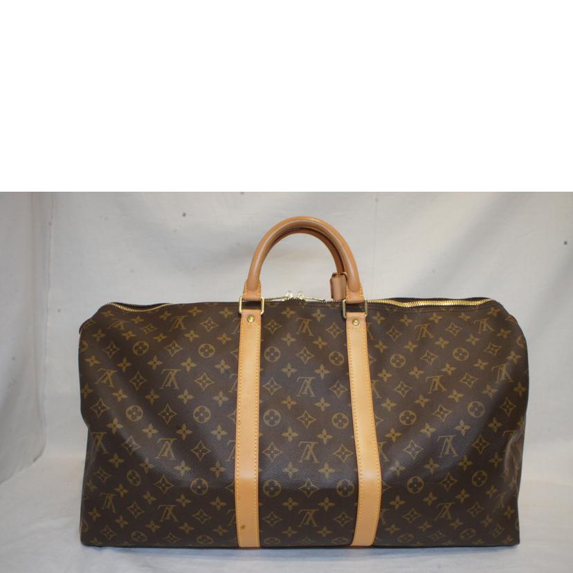 ＬＯＵＩＳ　ＶＵＩＴＴＯＮ ルイヴィトン ルイ・ヴィトン ビトン ショルダーバッグ ハンドバッグ トートバッグ ボストンバッグ トラベルバッグ ブラウン メンズ レディース 定番 人気 ＬＶ 斜め掛け 肩がけ/キーポル　５５／モノグラム/M41424//FL1***/ABランク/92