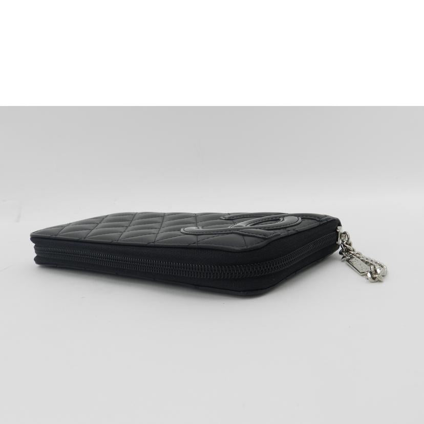 ＣＨＡＮＥＬ シャネル　レディース/カンボンライン・ラウンドファスナー長財布／ブラック/A50078//17479493/Aランク/69