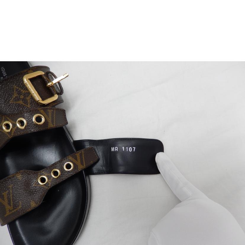ＬＯＵＩＳ　ＶＵＩＴＴＯＮ ルイヴィトン/モノグラムボンディアラインフラットサンダル//MA 1107/Bランク/85