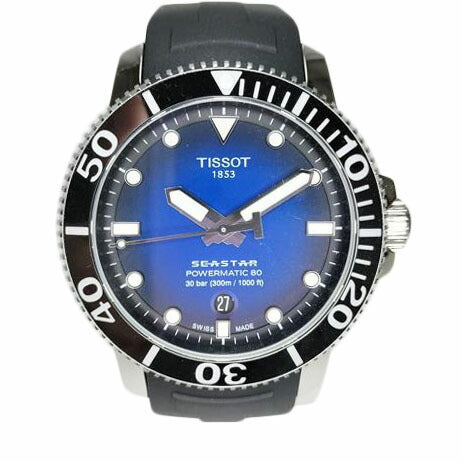 ＴＩＳＳＯＴ ティソ/ＳＥＡＳＴＡＲ　１０００　オートマチック　裏スケルトン/T120.407.17.041.00//UP71CNFVJ/Aランク/52