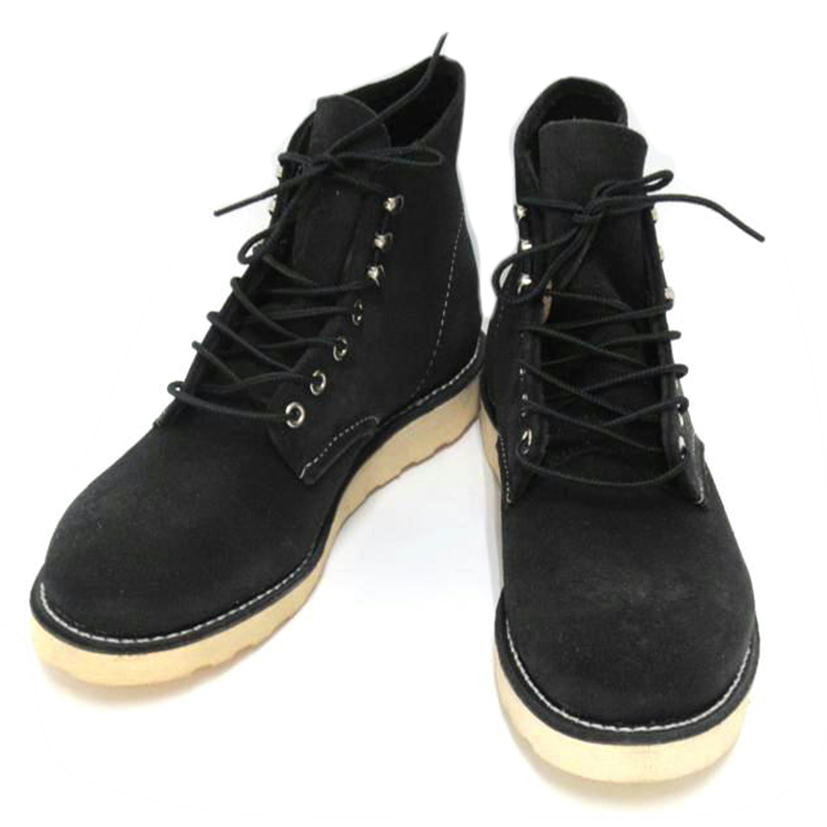 ＲＥＤＷＩＮＧ/ショートブーツ／スエード／ＢＫ/8174//SAランク/63