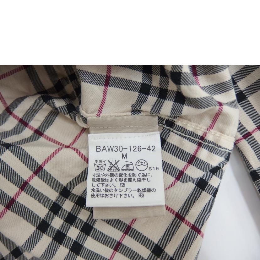 ＢＵＲＢＥＲＲＹ　ＬＯＮＤＯＮ ﾊﾞｰﾊﾞﾘｰﾛﾝﾄﾞﾝ/バーバリーチェックシャツ/BAW30-126-42//Bランク/82