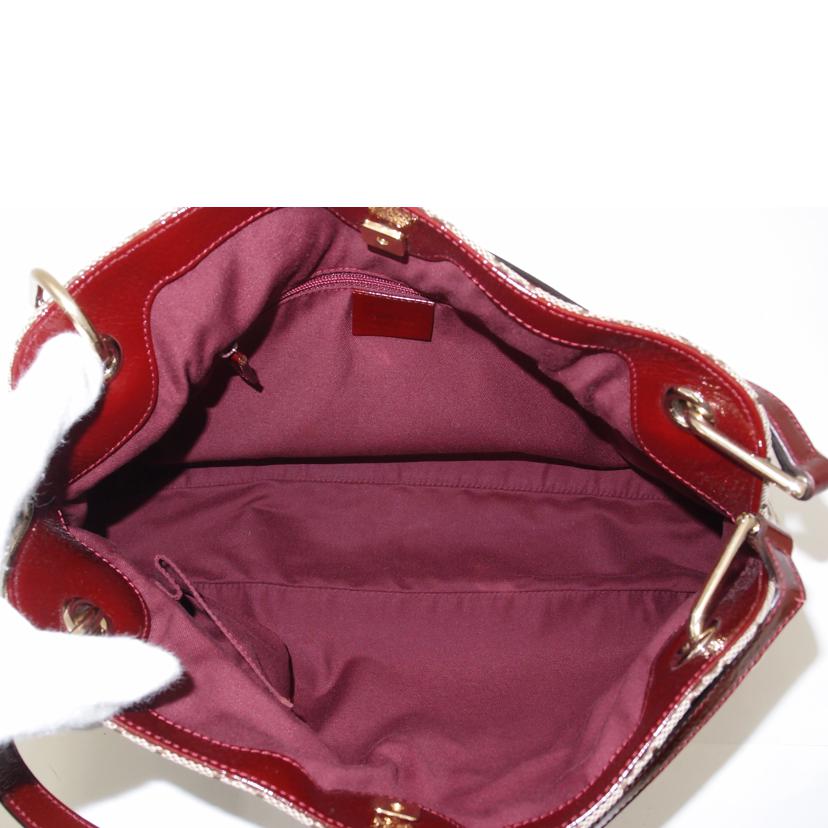 GUCCI グッチ ハンド 肩掛け 赤 レディース/ブランドバッグ