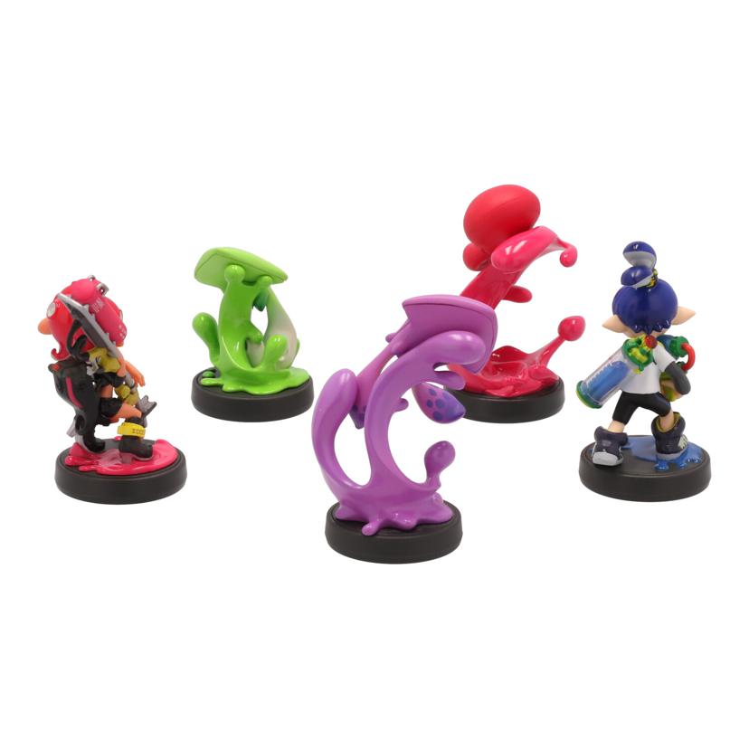 Ｎｉｎｔｅｎｄｏ 任天堂/アミーボ　５個セット/ｽﾌﾟﾗﾄｩｰﾝ//-/Bランク/75