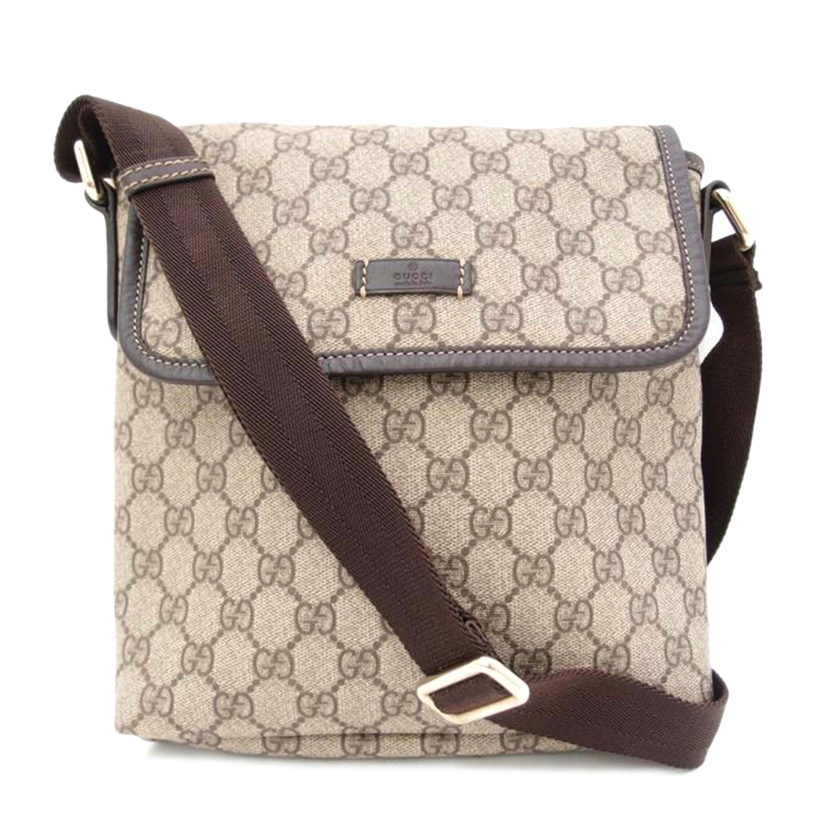 ＧＵＣＣＩ グッチ　斜め掛け　メンズ　レディース/ＧＧスプリームショルダー／ブラウン/223666//203998/ABランク/69