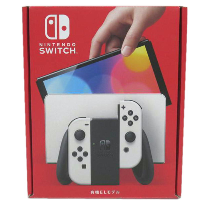 Ｎｉｎｔｅｎｄｏ 任天堂/Ｎｉｎｔｅｎｄｏ　Ｓｗｉｔｃｈ　有機ＥＬモデル／ホワイト/HEG-001//XTJ50663274515/ABランク/63