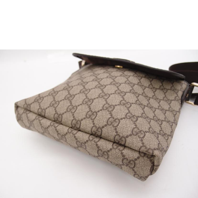ＧＵＣＣＩ グッチ　斜め掛け　メンズ　レディース/ＧＧスプリームショルダー／ブラウン/223666//203998/ABランク/69