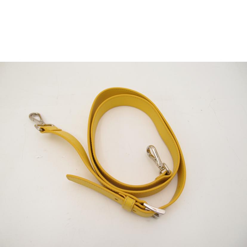 ＰＲＡＤＡ プラダ　トート　黄色　斜め掛け　Ａ４対応　レディース/レザー２ｗａｙハンド／イエロー//31D/ABランク/69