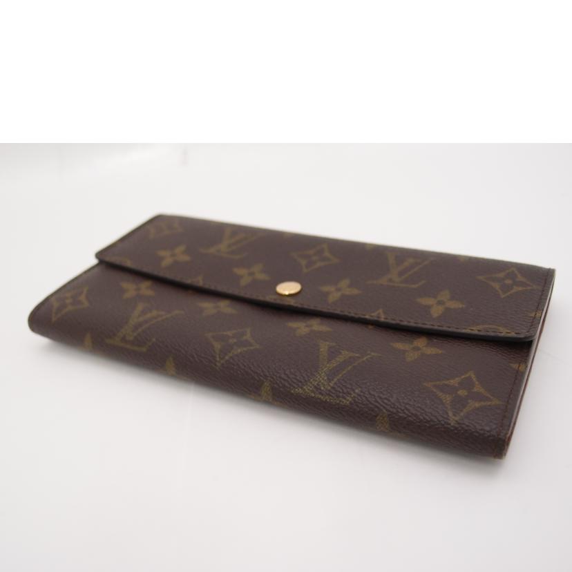 ＬＯＵＩＳ　ＶＵＩＴＴＯＮ ルイヴィトン　二つ折り長財布　/ポシェット・ポルトモネクレディ／モノグラム/M61725//TH1001/ABランク/69
