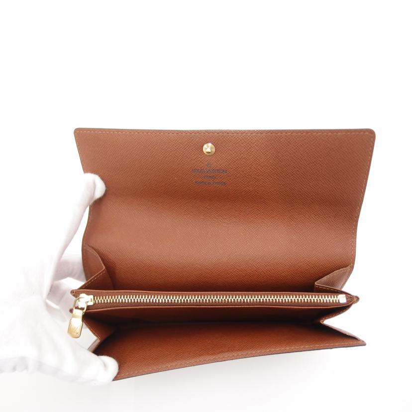 ＬＯＵＩＳ　ＶＵＩＴＴＯＮ ルイヴィトン　二つ折り長財布　/ポシェット・ポルトモネクレディ／モノグラム/M61725//TH1001/ABランク/69