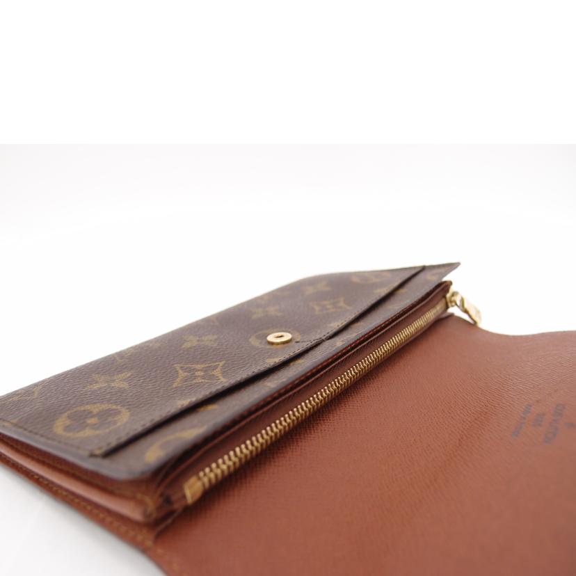 ＬＯＵＩＳ　ＶＵＩＴＴＯＮ ルイヴィトン　二つ折り長財布　/ポシェット・ポルトモネクレディ／モノグラム/M61725//TH1001/ABランク/69