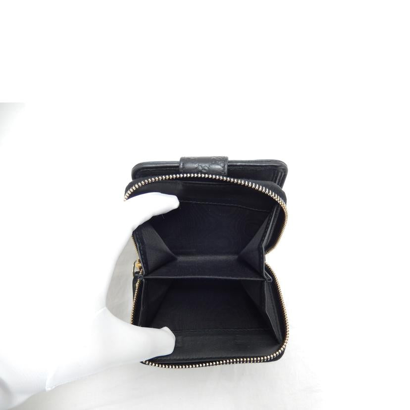 ＧＵＣＣＩ グッチ/マイクログッチシマ二つ折り財布/449395//525040/ABランク/85