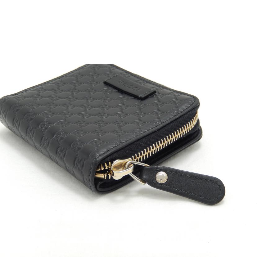 ＧＵＣＣＩ グッチ/マイクログッチシマ二つ折り財布/449395//525040/ABランク/85