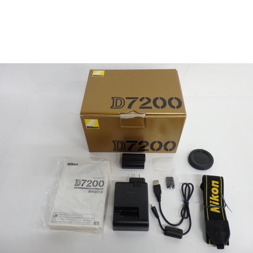 Ｎｉｋｏｎ ニコン/デジタル一眼／Ｄ７２００ボディ/D7200ﾎﾞﾃﾞｨ//2000376/Bランク/71