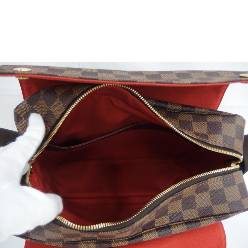 ＬＯＵＩＳ　ＶＵＩＴＴＯＮ ルイヴィトン ルイ・ヴィトン ビトン ダミエ・エベヌ 市松模様 ブラウン 茶 ショルダーバッグ ハンドバッグ トートバッグ ブラウン メンズ レディース 定番 人気 ＬＶ 斜め掛け 肩がけ/ナヴィグリオ／ダミエ／エベヌ/N45255//SR0***/Aランク/82