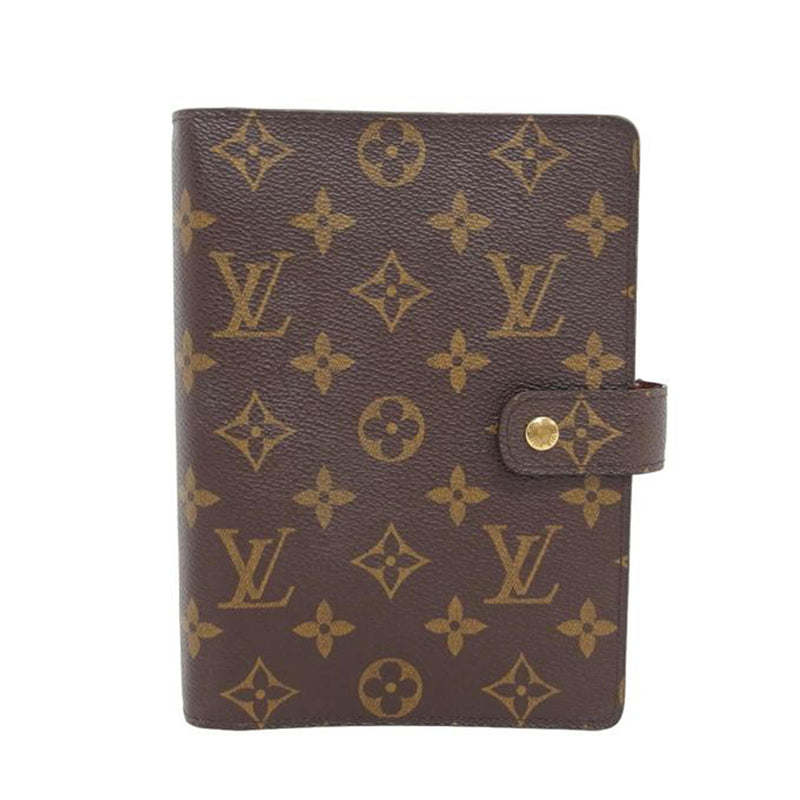 ＬＶ ルイ・ヴィトン 手帳カバー 6穴バインダー ブラウン/ブランド