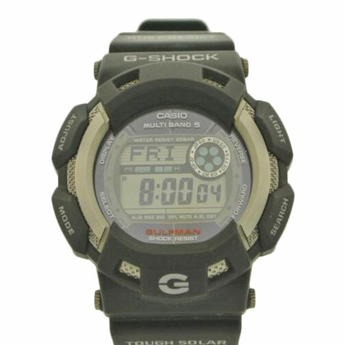 ＣＡＳＩＯ カシオ/ＧＵＬＦＭＡＮ　タフソーラー　黒/GW-9100//202A117G/Bランク/87