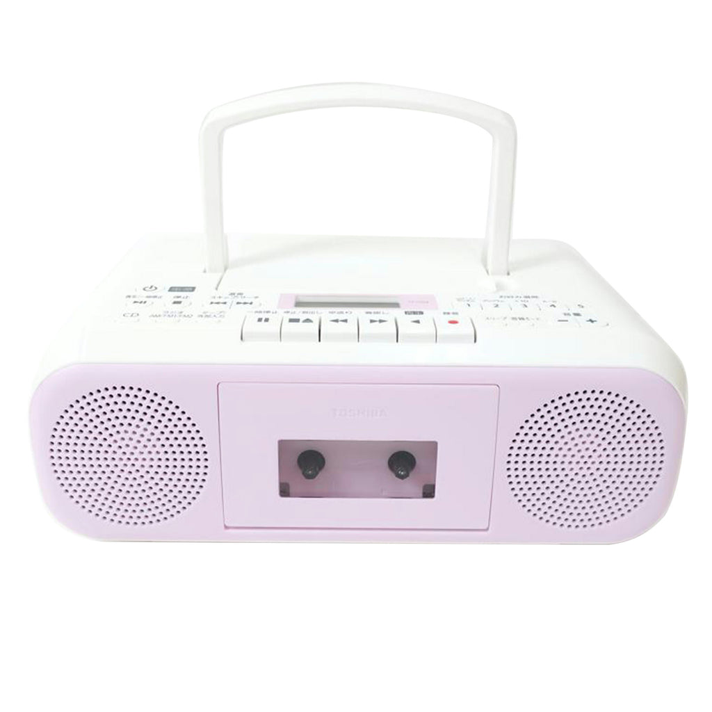 CDラジカセ ピンク TY-CDS8（P） - ラジオ