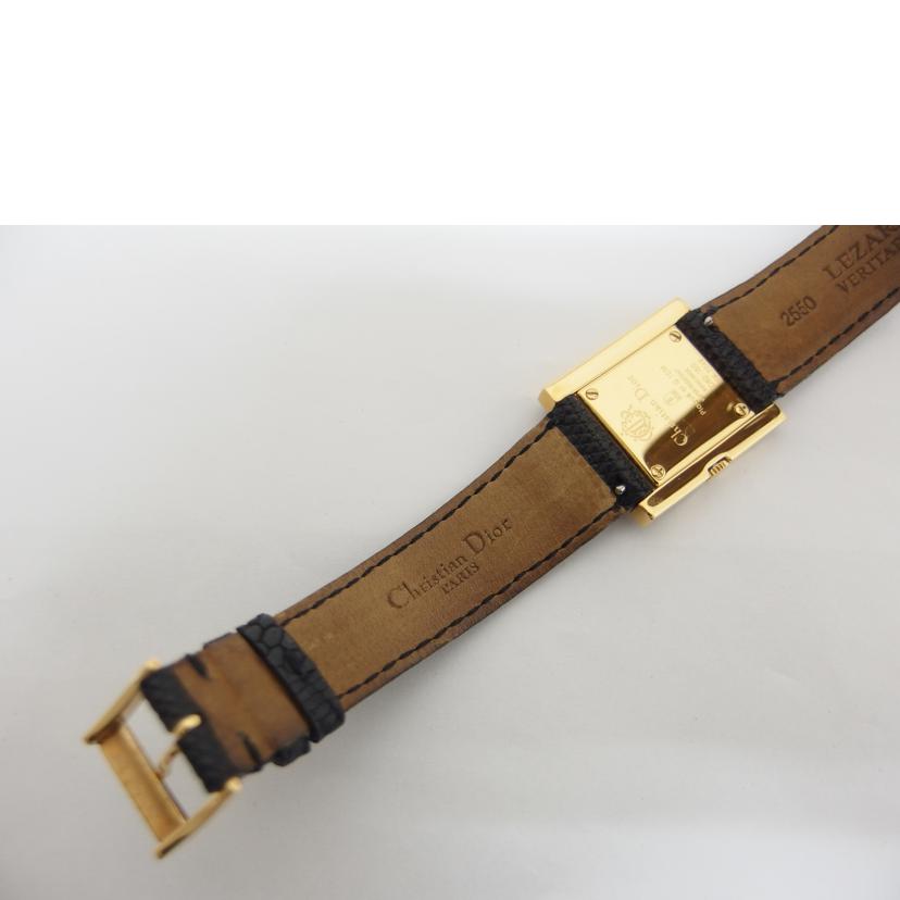 Ｄｉｏｒ ディオール/クールカレ／ブラック文字盤／レディースウォッチ／クォーツ/D82-150//7749/Bランク/04