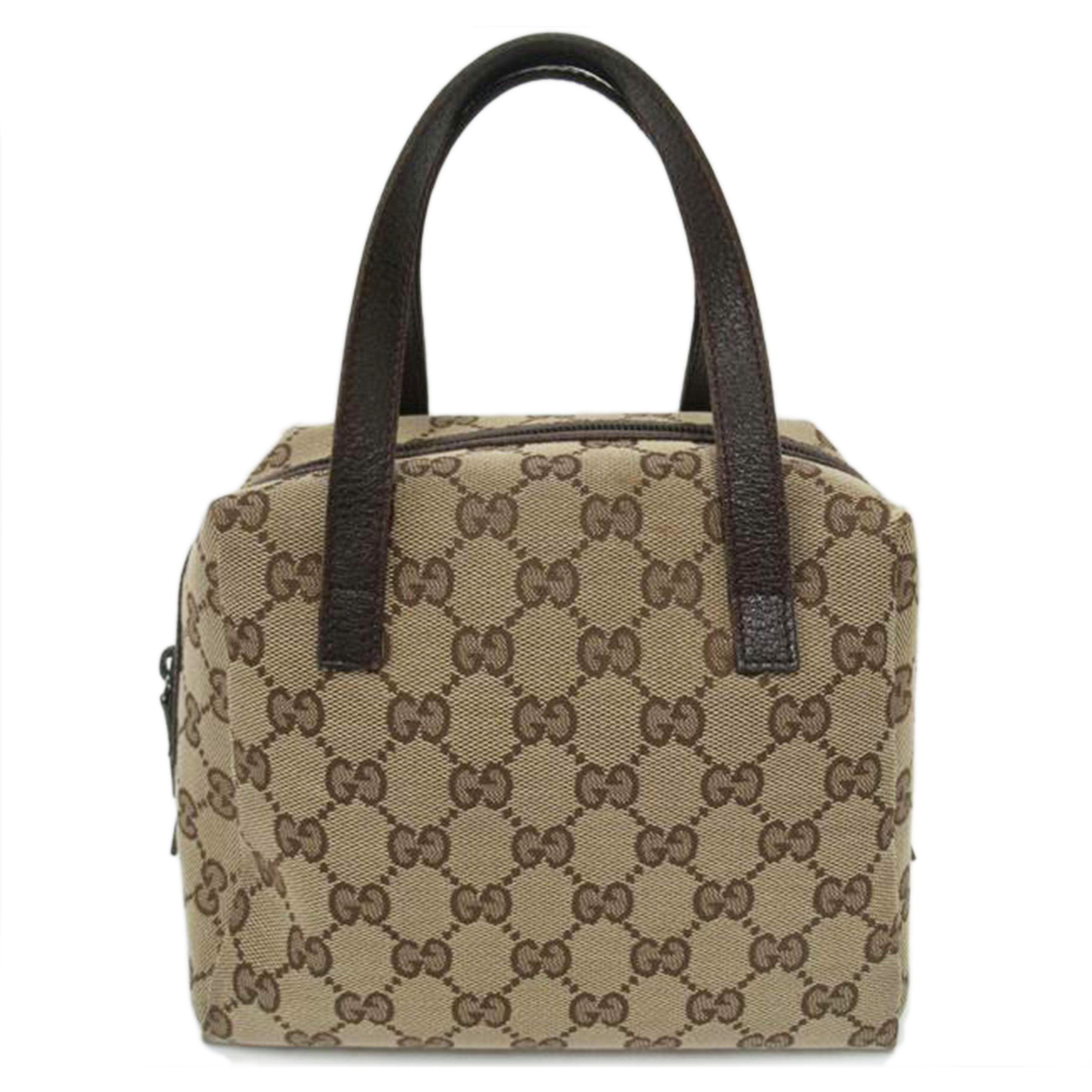 ＧＵＣＣＩ/ＧＧキャンバスバニティーポーチハンドバッグ/124542//0416/ABランク/63