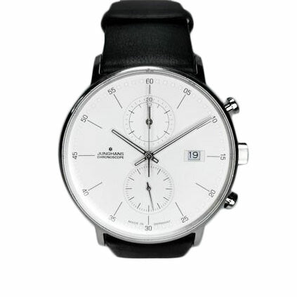 ＪＵＮＧＨＡＮＳ ユンハンス/ＣＨＲＯＮＯＳＣＯＰＥ　メンズ　クォーツ　レザーベルト/041/4770.00//02221/Bランク/52